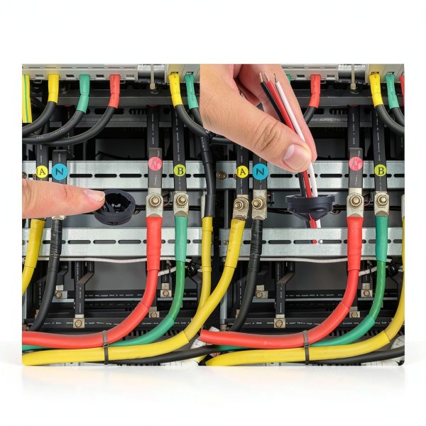 Non Metallic Pushin Cable Connectors PEUTIER Black-4
